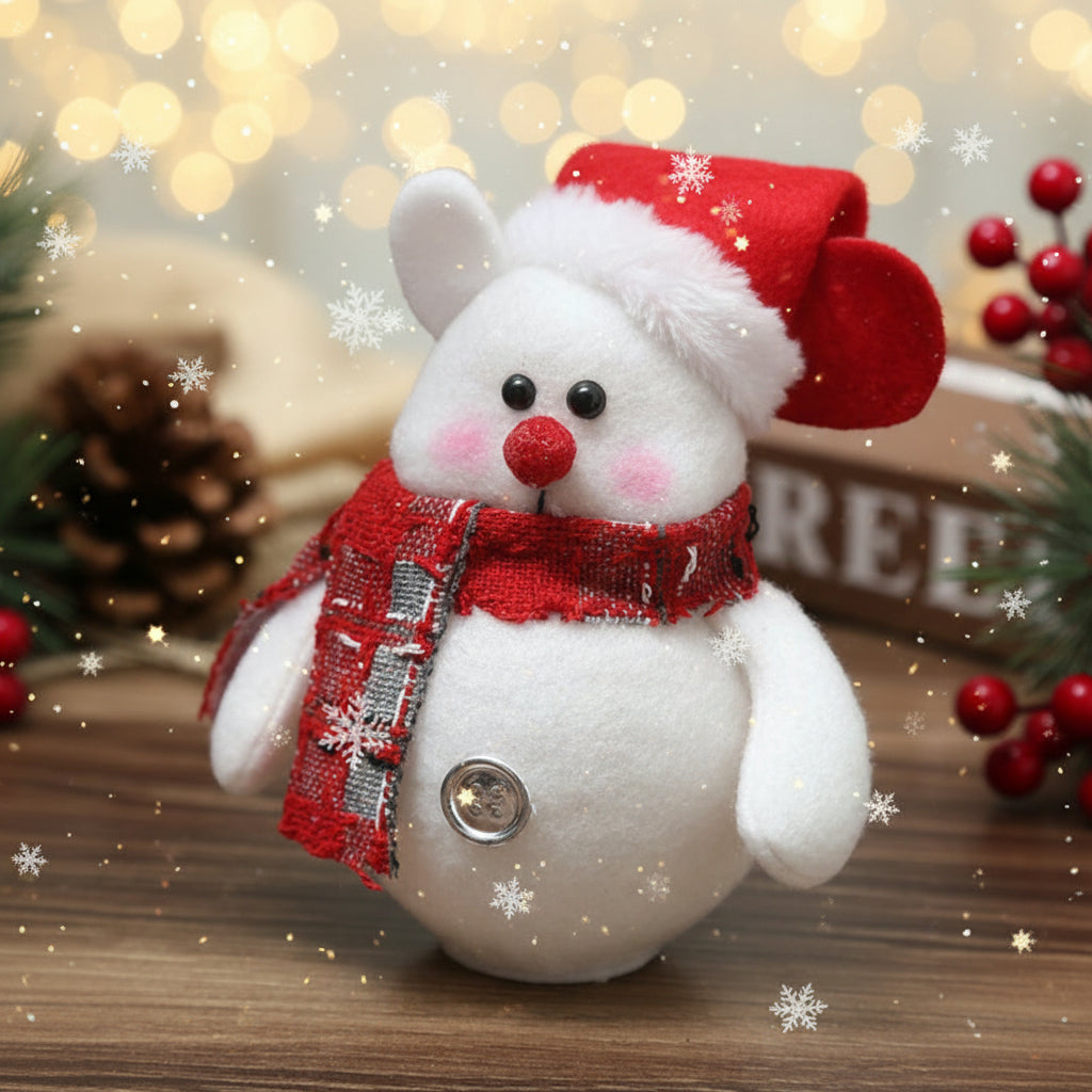 Christmas Decorations LED Snowman Ornaments