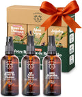 Bionoble Coffret Beauté Femme 3x100ml - Eau de Rose, Gel Aloe Vera et Huile de Jojoba Bio - Soins pour le visage, le corps et les cheveux - Coffret Cadeau Femme
