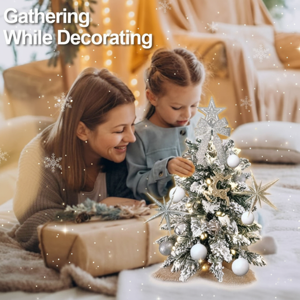 Christmas Decorations LED Snowman Ornaments