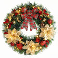 Christmas Door Wreath Classic Wall Hanging